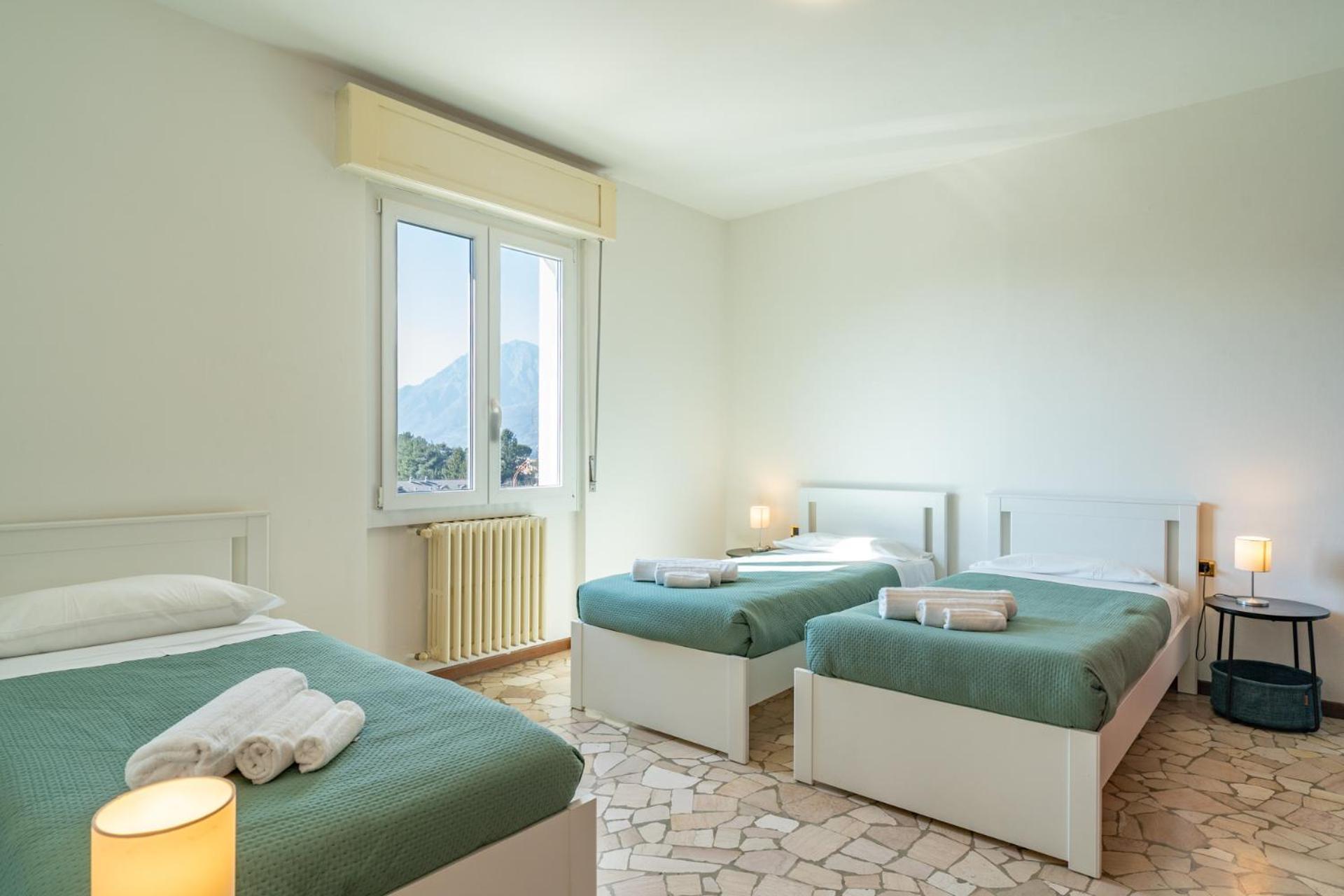 Spacious Apartment With Panoramic Views In 莱科 外观 照片